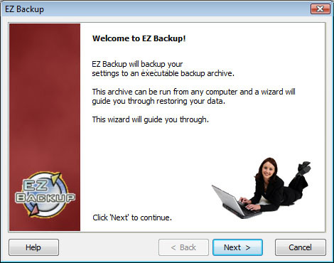 EZ Backup PowerPoint Premium Screenshot